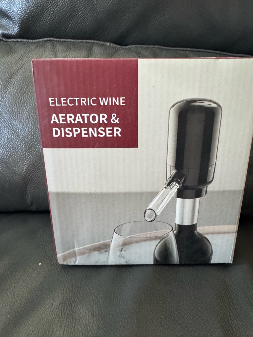 Electric Wine Aerator & Dispenser - Black